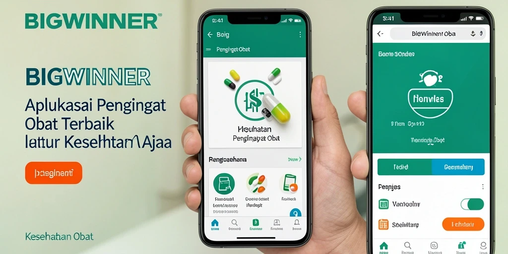 Antarmuka aplikasi BIGWINNER yang user-friendly dan informatif.