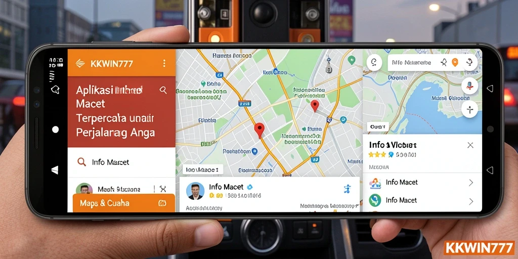 Antarmuka KKWIN777 menampilkan informasi lalu lintas secara jelas.